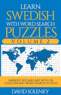 Front cover_Learn Swedish with Word Search Puzzles Volume 2