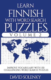 Front cover_Learn Finnish with Word Search Puzzles Volume 2