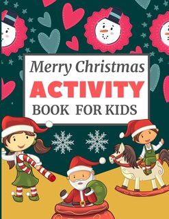 Front cover_Merry Christmas Activity Book for Kids