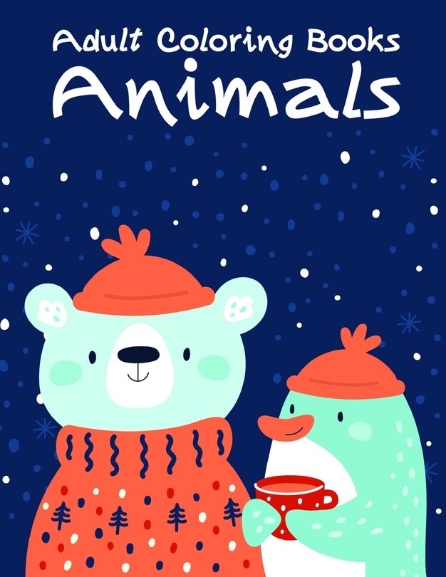 Couverture_Adult Coloring Books Animals