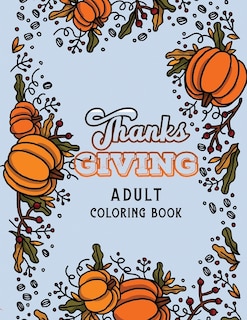 Front cover_Thanks Giving Adult Coloring Book