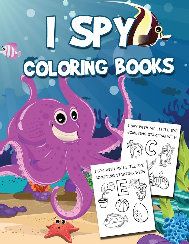 Front cover_I Spy Coloring Book