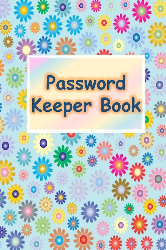 Front cover_Password Keeper Book