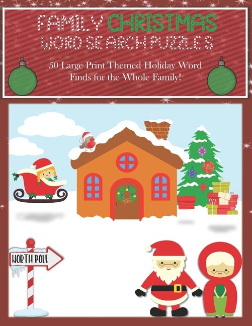 Front cover_Family Christmas Word Search Puzzles