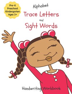 Front cover_Alphabet Trace Letters and Sight Words Handwriting Workbook