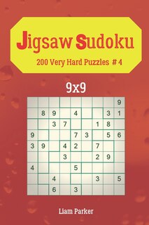Front cover_Jigsaw Sudoku - 200 Very Hard Puzzles 9x9 vol.4