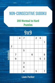 Front cover_Non-Consecutive Sudoku - 200 Normal to Hard Puzzles 9x9 vol.6