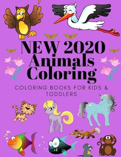 Couverture_Animals Coloring Coloring Books for Kids & Toddlers