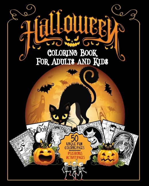 Front cover_Halloween Coloring Book