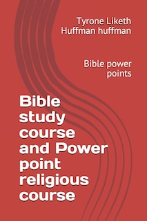 Couverture_Bible study course and Power point religious course 2019