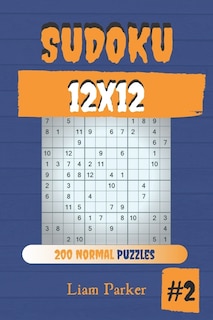 Couverture_Sudoku 12x12 - 200 Normal Puzzles vol.2