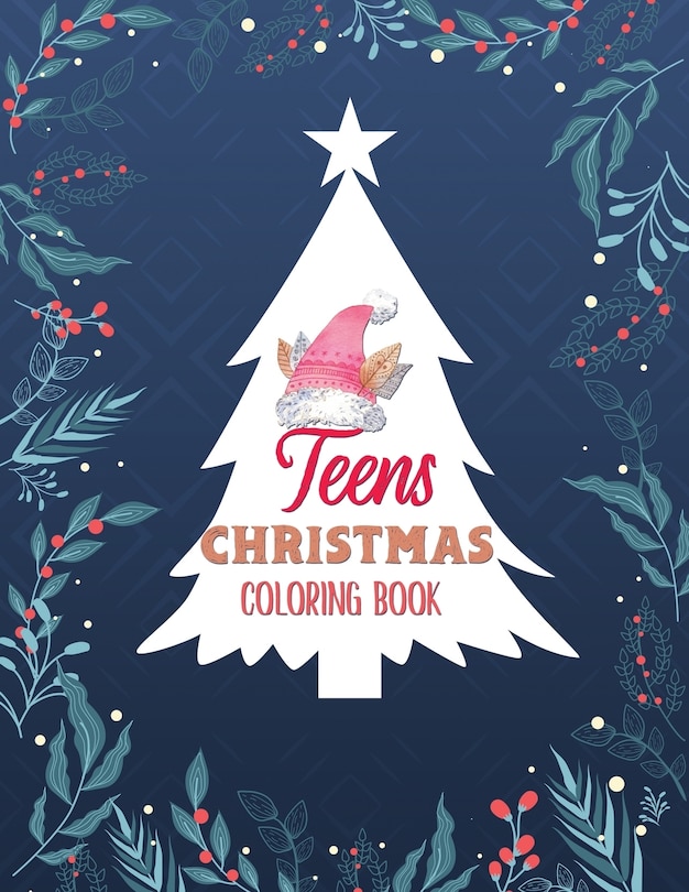 Couverture_Teens Christmas Coloring Book