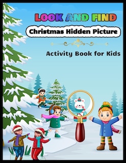 Couverture_LOOK AND FIND Christmas Hidden Picture Activity Book for Kids