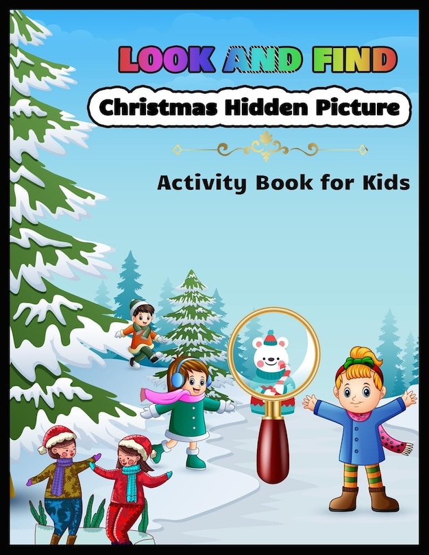 Couverture_LOOK AND FIND Christmas Hidden Picture Activity Book for Kids