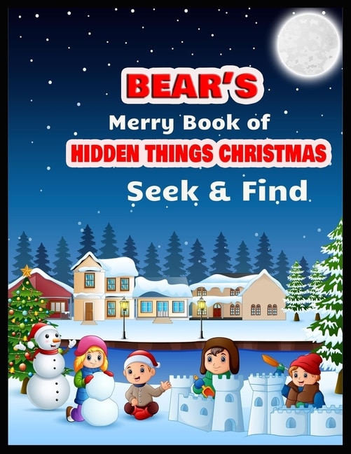 Couverture_BEAR'S Merry Book of HIDDEN THINGS CHRISTMAS Seek & Find