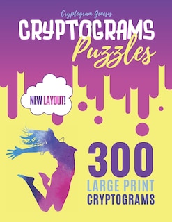 Front cover_Cryptograms Puzzles