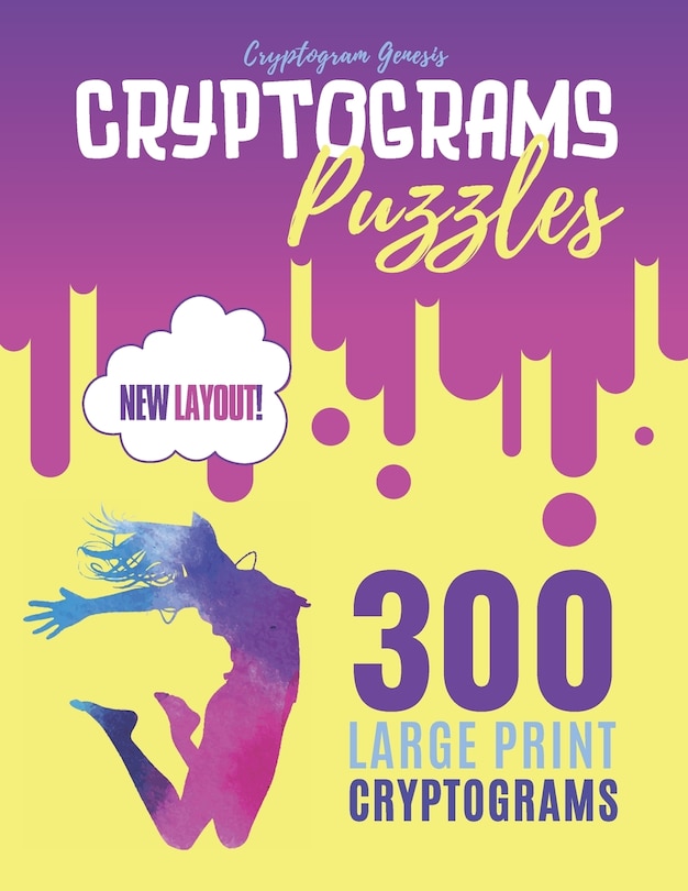 Front cover_Cryptograms Puzzles