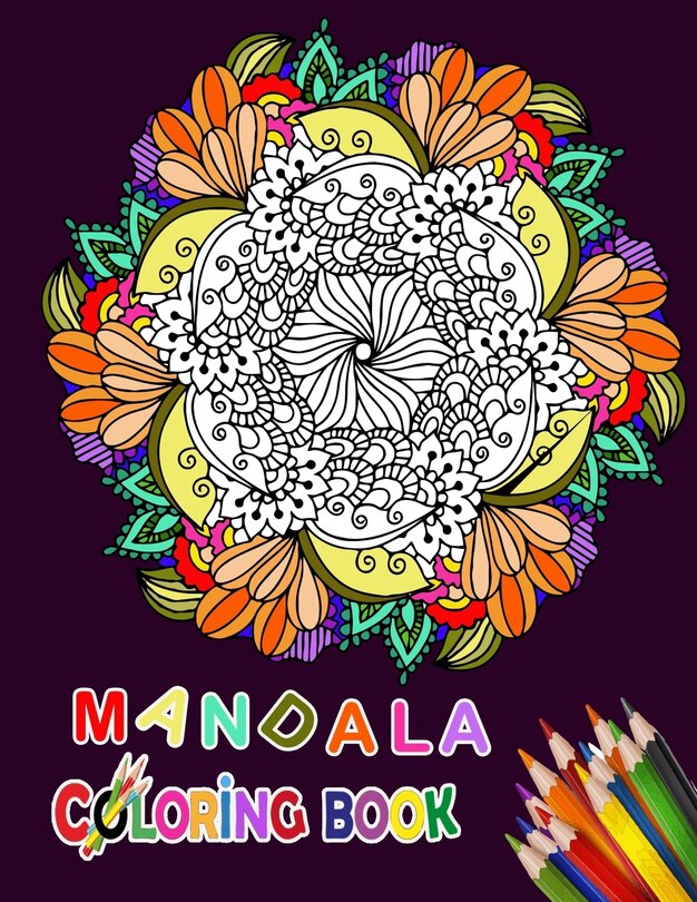 Front cover_Mandala Coloring Book
