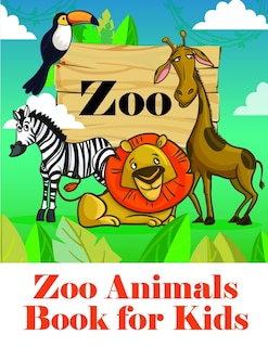 Front cover_Zoo Animals Book for Kids