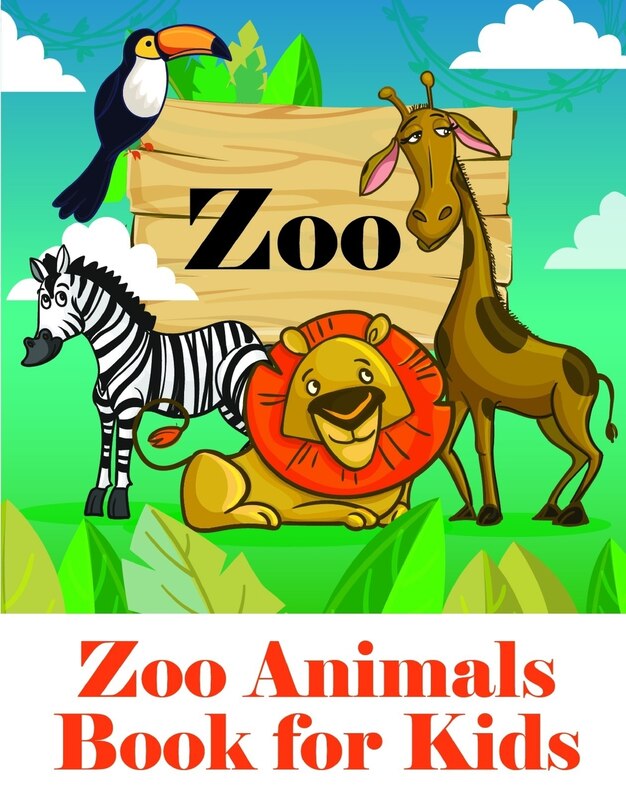 Front cover_Zoo Animals Book for Kids