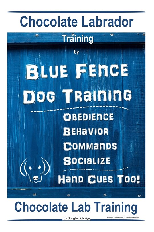 Couverture_Chocolate Labrador Training By Blue Fence Dog Training, Obedience - Commands, Behavior - Socialize, Hand Cues Too! Chocolate Lab Training