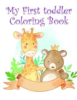 Couverture_My First toddler Coloring Book