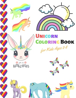 Couverture_Unicorn Coloring Book for Kids Ages 2-8