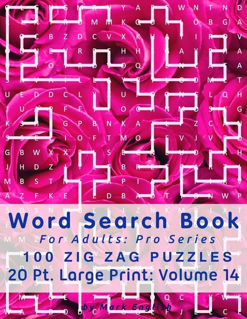 Front cover_Word Search Book For Adults