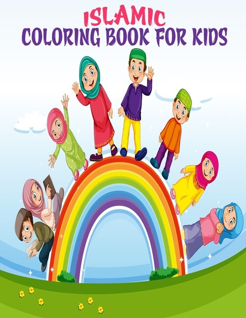 Front cover_Islamic Coloring Book For Kids