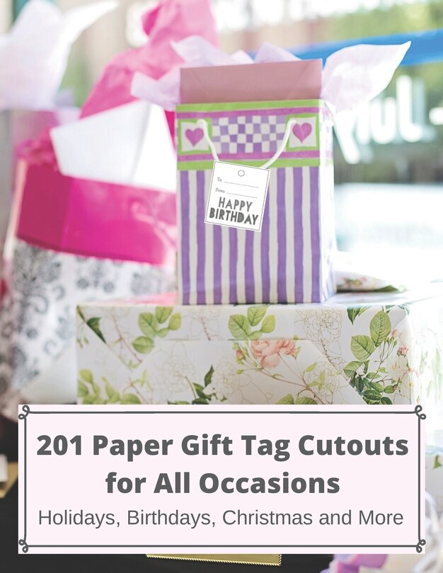 Front cover_201 Paper GIFT TAG Cutouts for All Occasions