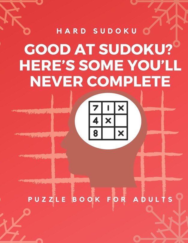 Couverture_Hard Sudoku Puzzle Book for Adults