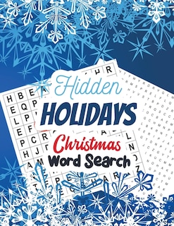 Couverture_Hidden Holidays - Christmas Word Search