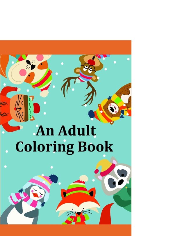 Front cover_An Adult Coloring Book
