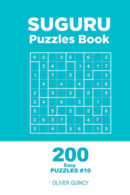 Front cover_Suguru - 200 Easy Puzzles 9x9 (Volume 10)