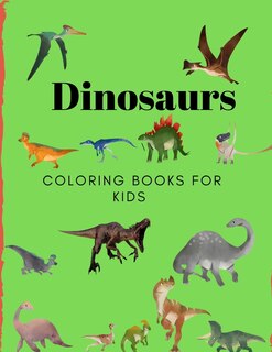 Front cover_Dinosaurs Coloring Book for Kids
