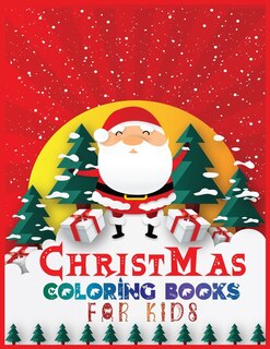 Front cover_Christmas coloring books for kids