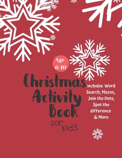 Front cover_Christmas Activity Book for Kids