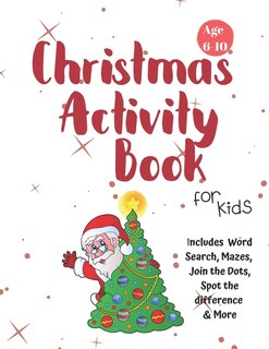 Front cover_Christmas Activity Book for Kids