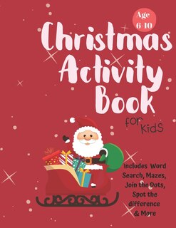 Front cover_Christmas Activity Book for Kids