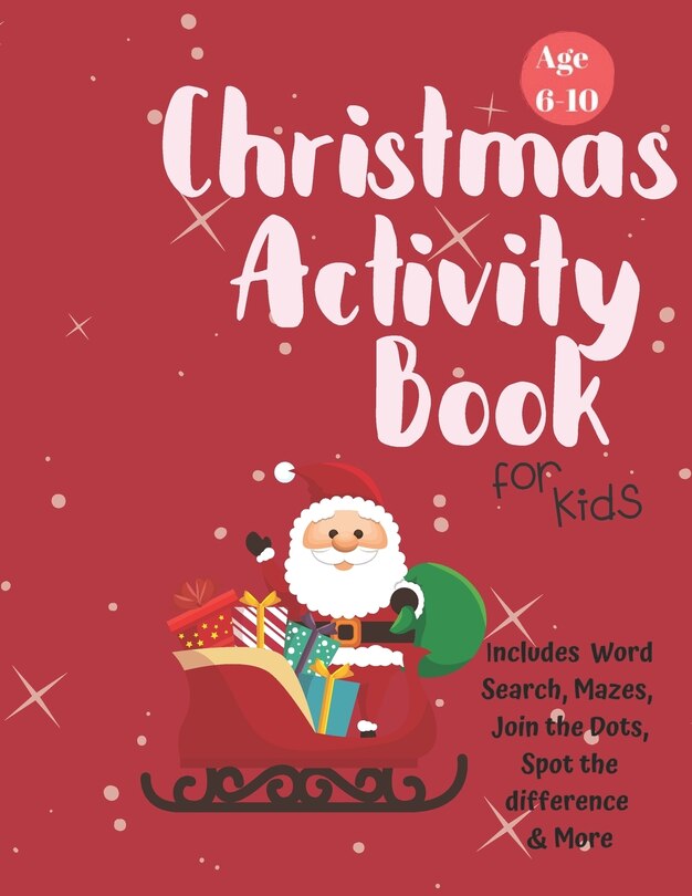 Front cover_Christmas Activity Book for Kids