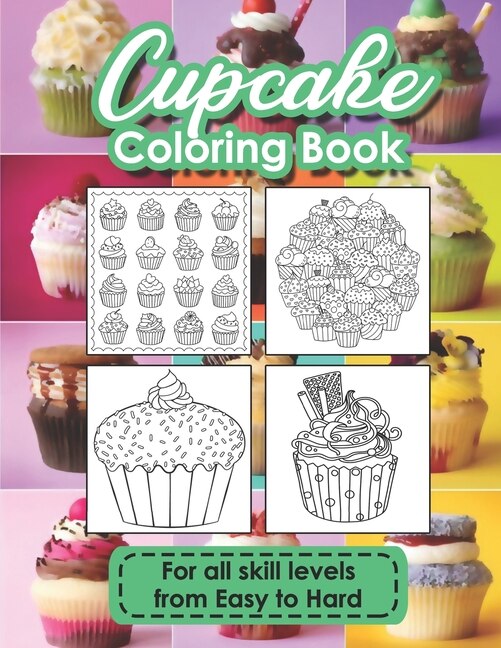 Front cover_Cupcake Coloring Book
