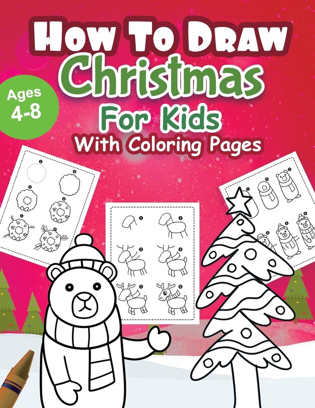 Front cover_How to draw Christmas