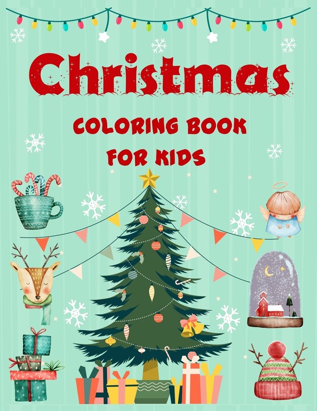 Couverture_Christmas coloring book for kids.