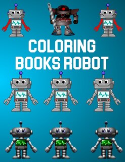 Front cover_Coloring Books Robot