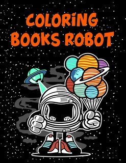 Front cover_Coloring Books Robot