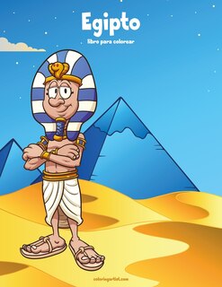 Front cover_Egipto libro para colorear