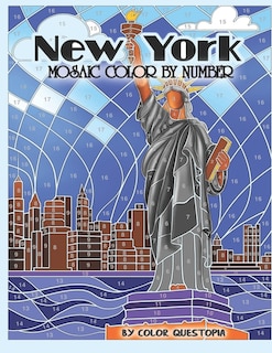 Front cover_New York Mosaic Color By Number