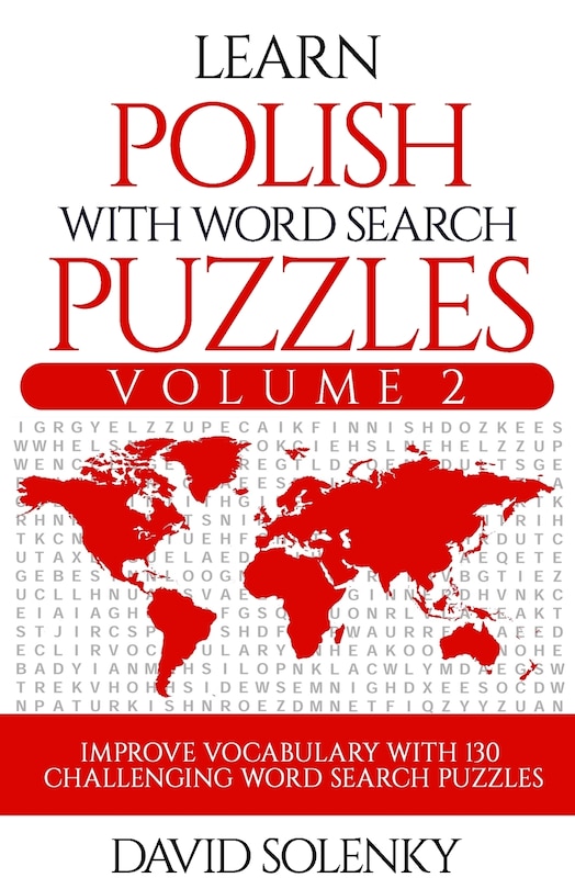 Front cover_Learn Polish with Word Search Puzzles Volume 2