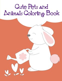 Couverture_Cute Pets and Animals Coloring Book