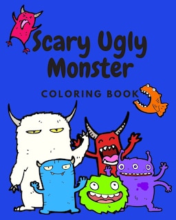 Couverture_Scary Ugly Monster Coloring Book!